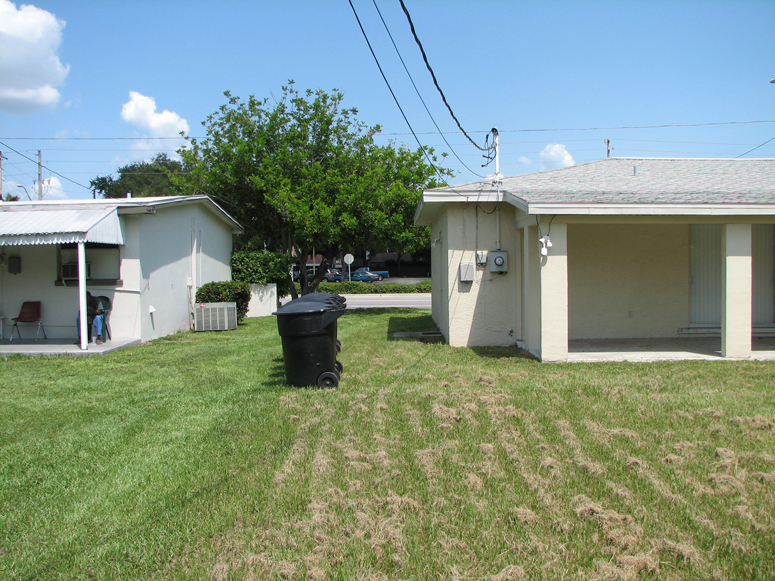 Backyard to Front